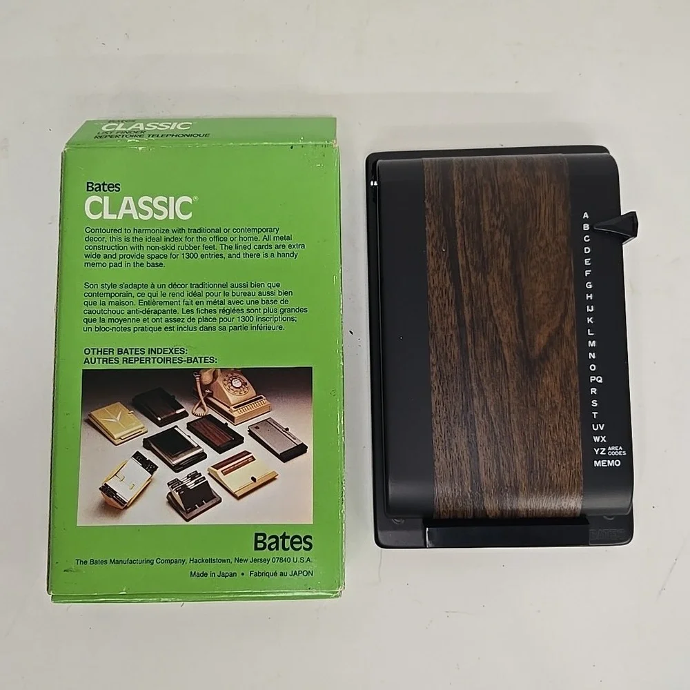 Bates Classic List Finder telephone book‎ machine